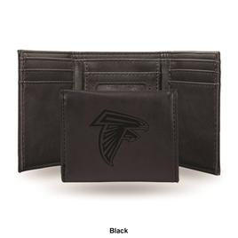 Mens NFL Atlanta Falcons Faux Leather Trifold Wallet