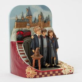 Jim Shore Harry Potter Trio Castle Scene Figurine