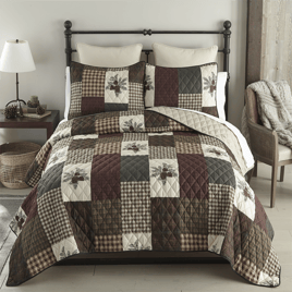 Donna Sharp Pine Panels Quilt Set