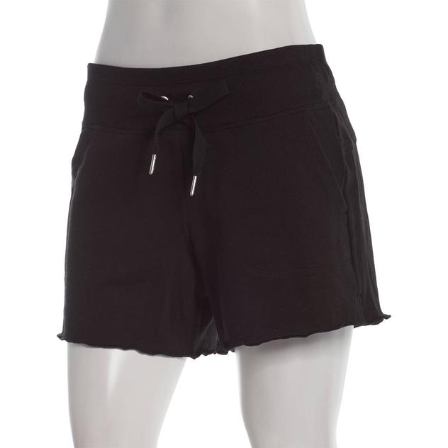 Womens Calvin Klein Performance Rib Waistband Terry Shorts