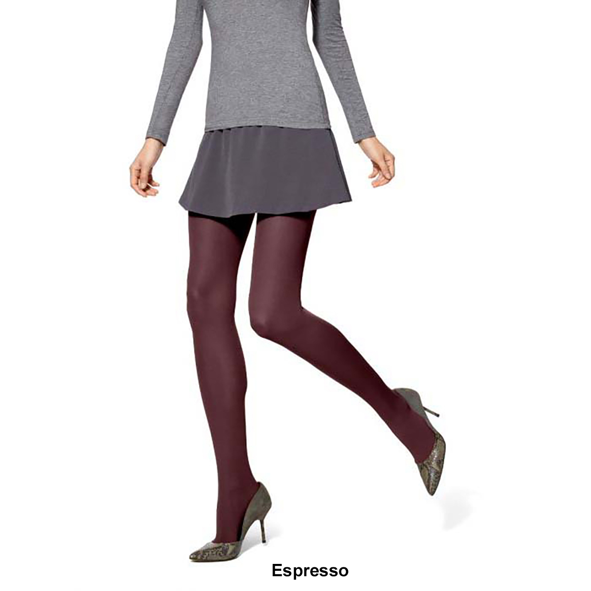 Womens HUE® Opaque Sheer to Waist Tights