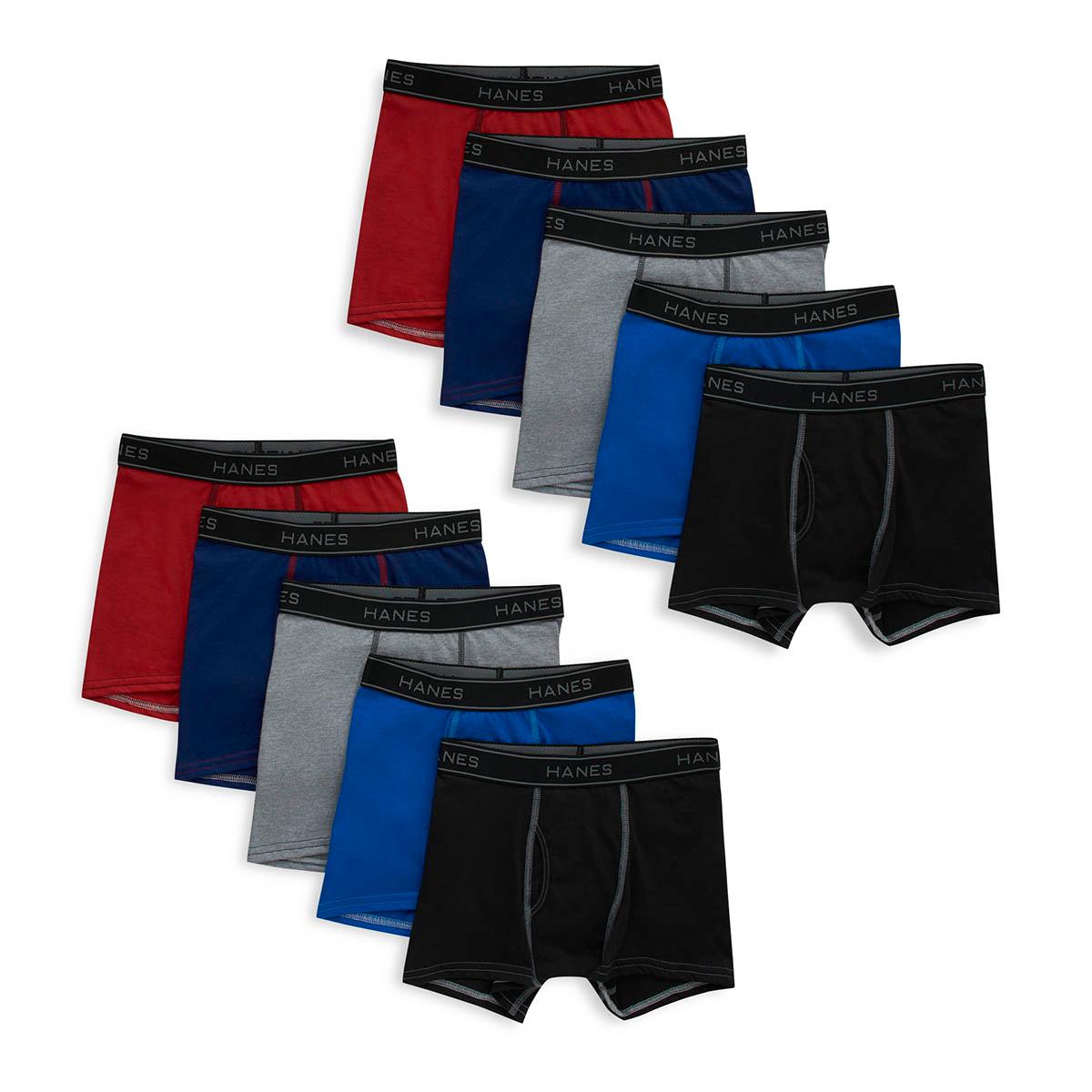 Boys (8-20)  Hanes Ultimate® 10pk. Boxer Briefs