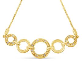 Diamond Classics™ Yellow Plated Adjustable Bracelet