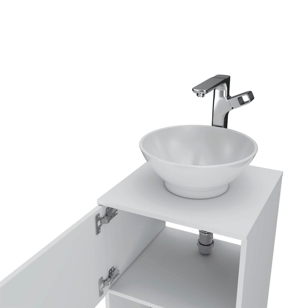 FM FURNITURE Malibu Single Drawer Bathroom Vanity