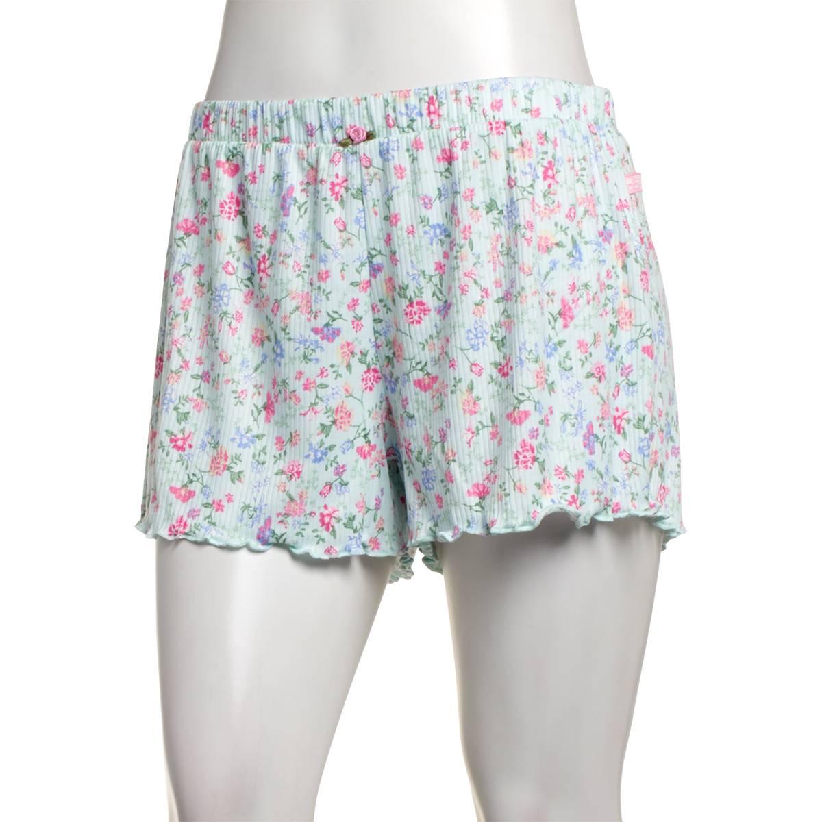 Womens Jessica Simpson Willow Roses Pajama Shorts