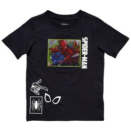 Boys (4-7) Marvel Spider-Man Lenticular Short Sleeve Tee
