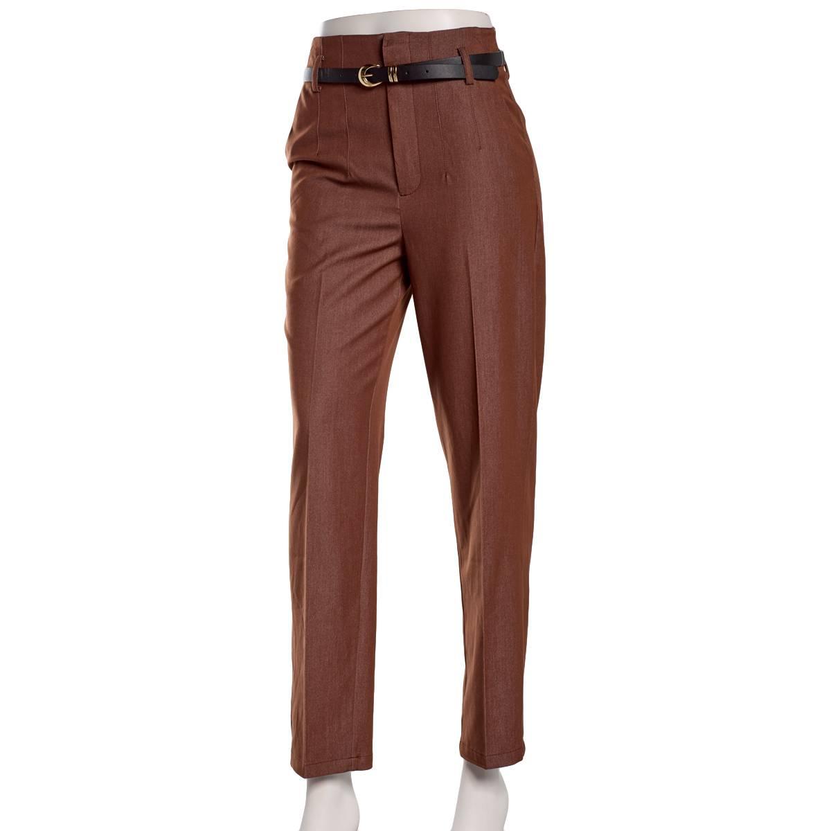 Juniors Love Tree Denim Belted Trousers