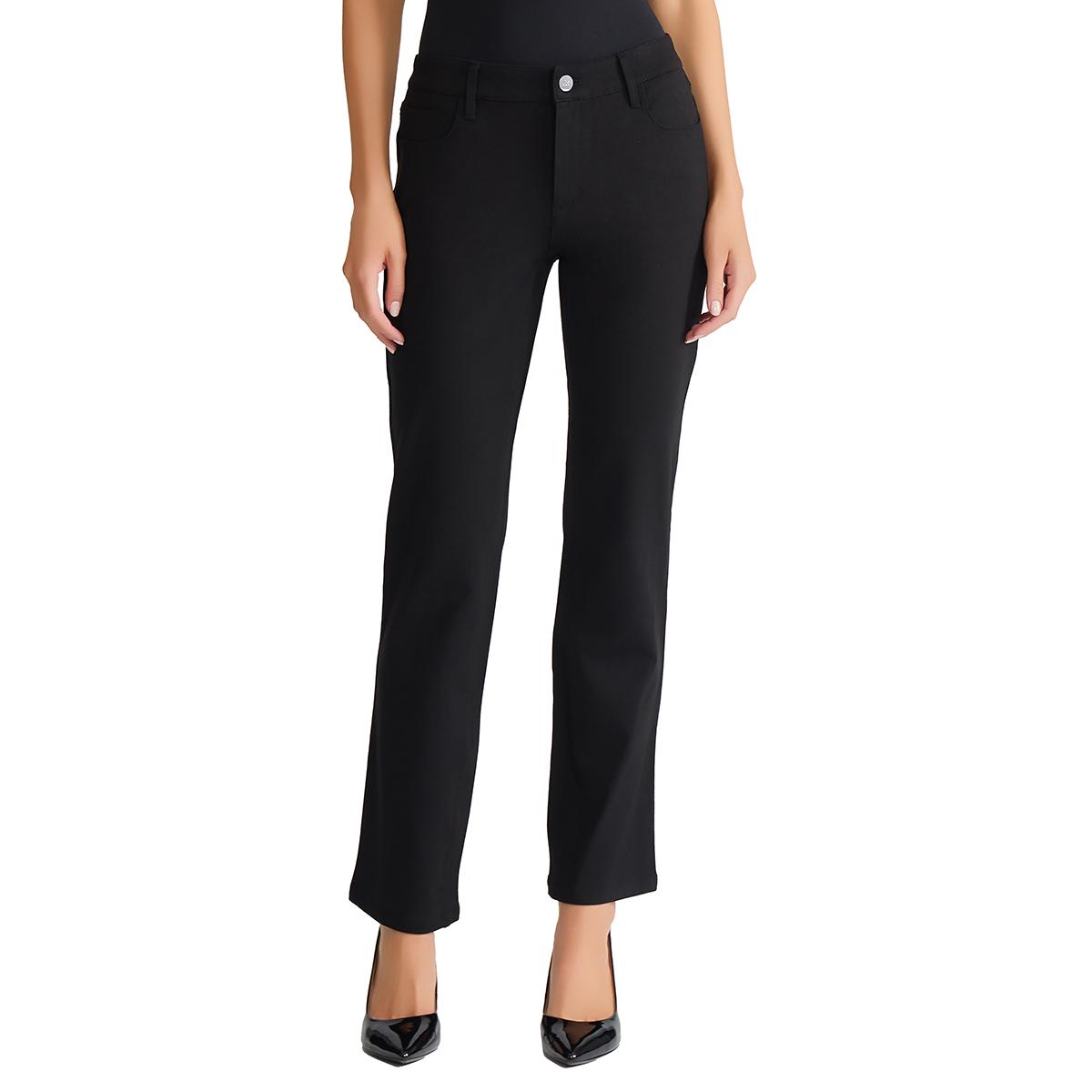 Petite Jones New York Lexington Onyx Straight Leg Jeans
