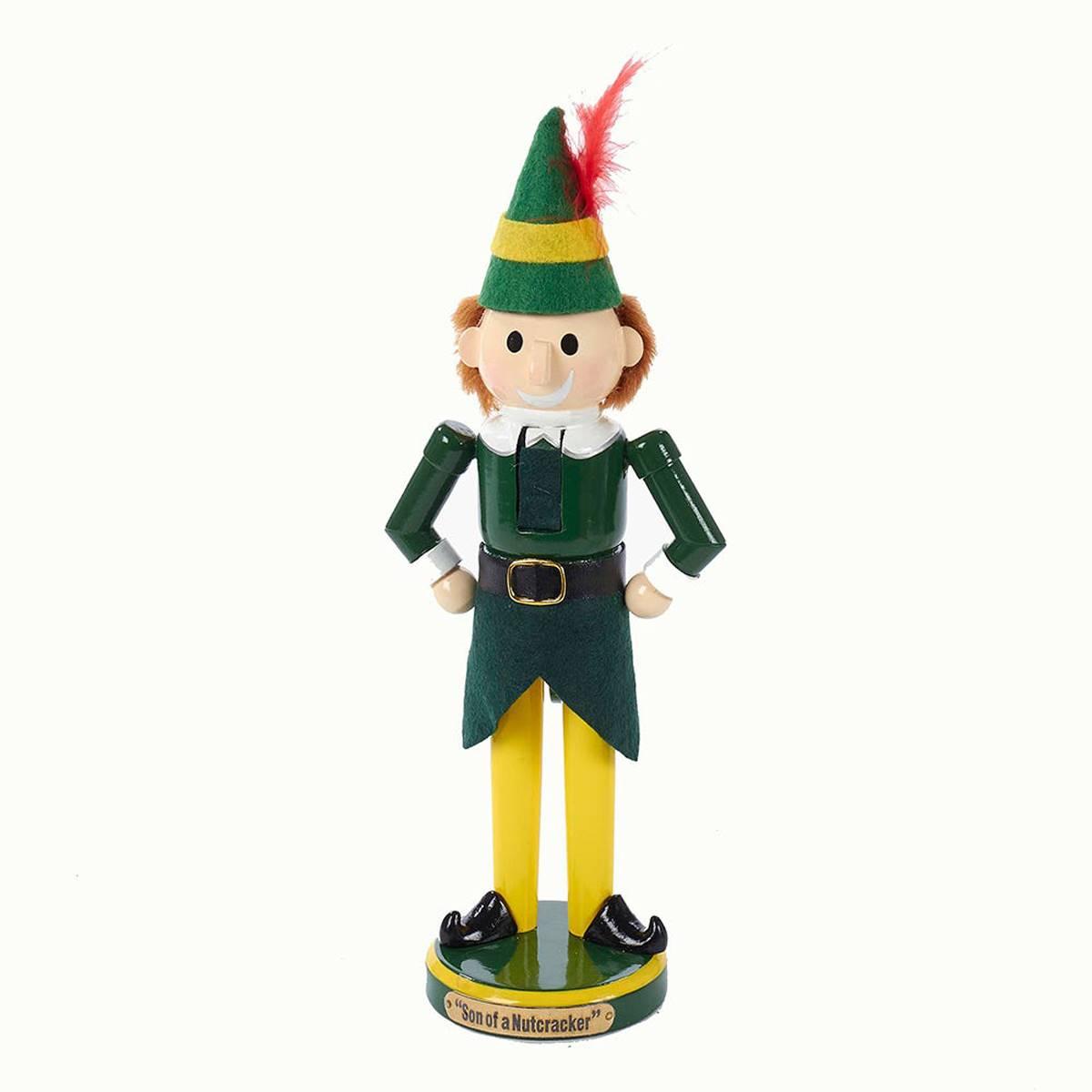Kurt S. Adler 11in. Wooden Buddy the Elf Nutcracker