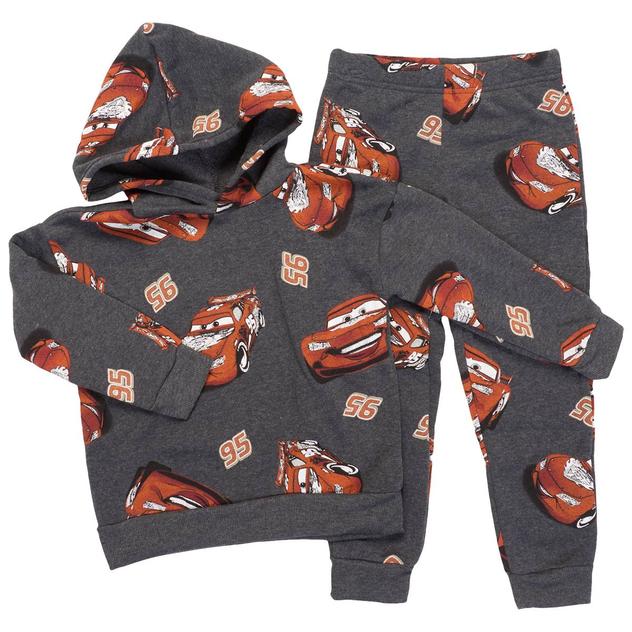 Boys (4-7) Disney Lightning McQueen Hood Sweatshirt & Joggers Set