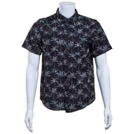 Mens Joe Marlin Tall Palm Trees Casual Button Down Shirt