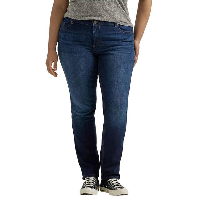 Plus Size Lee® Legendary Straight Leg Nightshade Jeans - Medium
