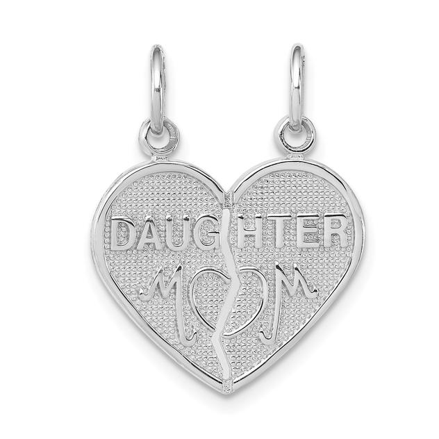 Gold Classics™ 14kt. DAUGHTER MOM Break Apart Heart Charm