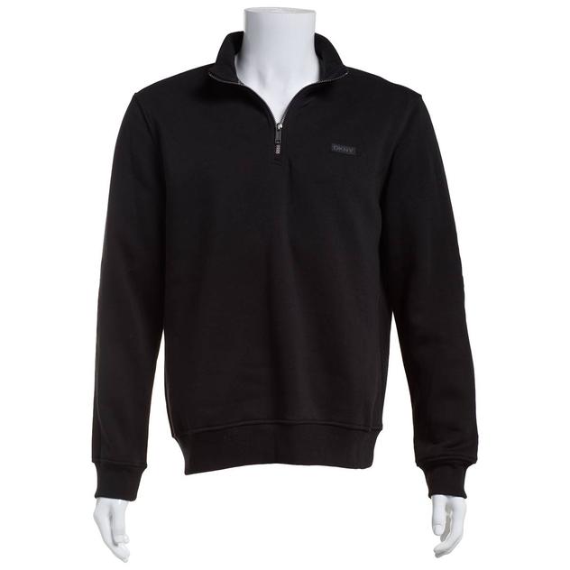 Mens DKNY Heron 1/4 Zip Long Sleeve Sweater