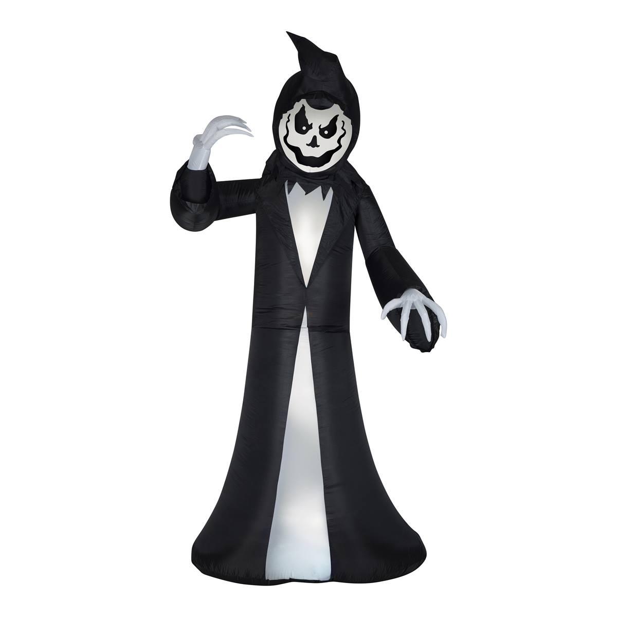 National Tree 9.5ft. Inflatable Animated Reaper