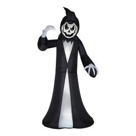 National Tree 9.5ft. Inflatable Animated Reaper