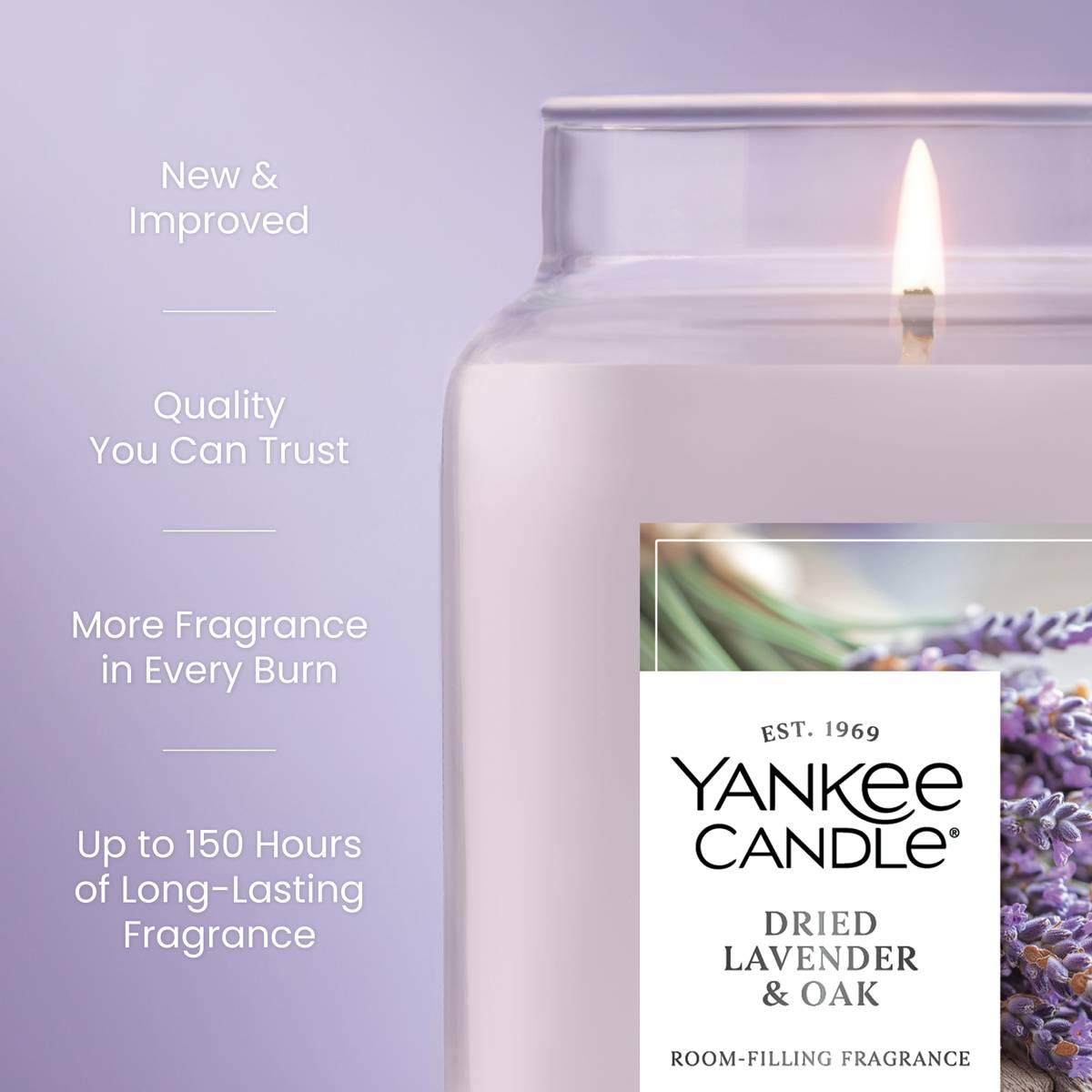 Yankee Candle® 22oz. Dried Lavender Oak Jar Candle