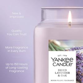 Yankee Candle® 22oz. Dried Lavender Oak Jar Candle