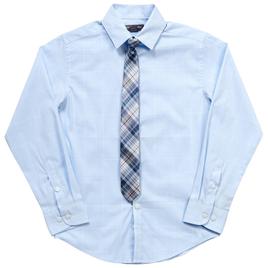 Boys (8-20) Van Heusen® Wales Plaid Dress Shirt & Clip-On Tie