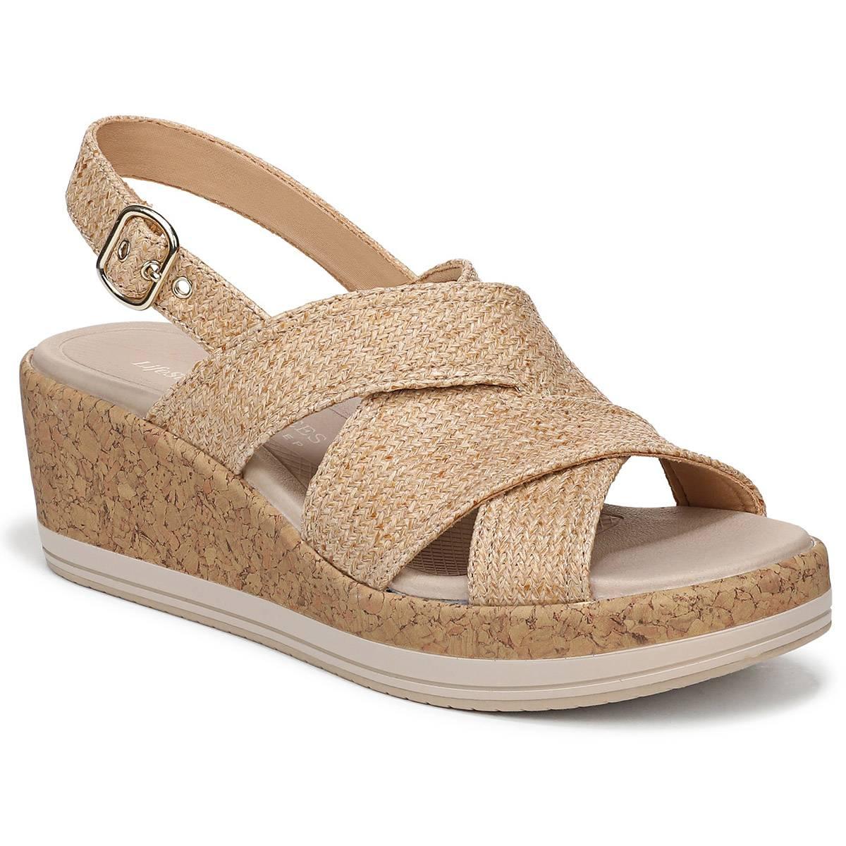 Womens Lifestride Rye Wedge Sandals
