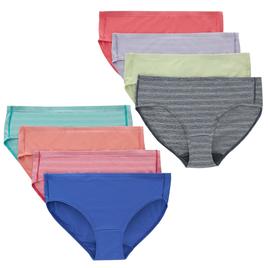 Girls Hanes(R) 8pk. Ultimate Pure Comfort(R) Microfiber Hipster