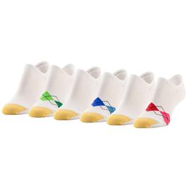 Womens Gold Toe® 6pk. Argyle Invisible 21.00