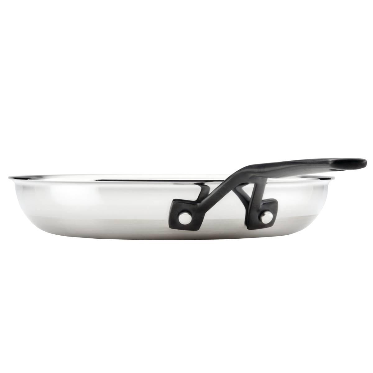 KitchenAid® 2pc. 5-Ply Clad Stainless Steel Frying Pan Set
