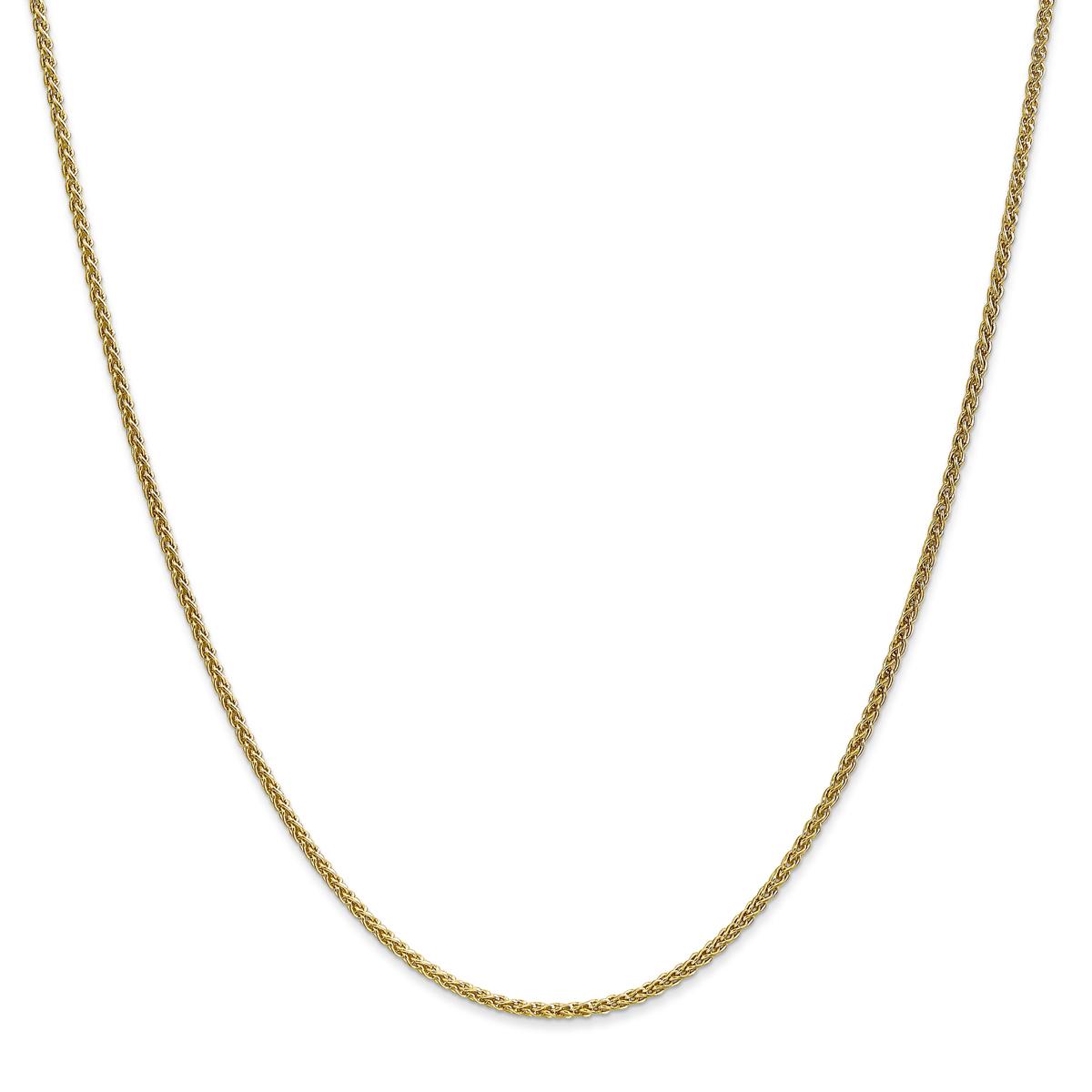 Gold Classics(tm)10kt. Gold 1.65mm 16in. Spiga Chain Necklace