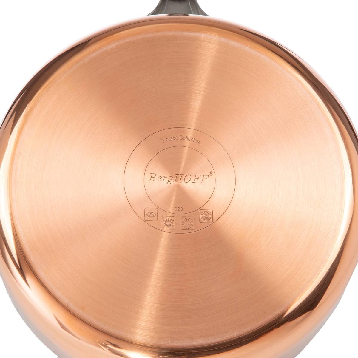 BergHOFF Vintage Tri-Ply Copper 2qt. Saucepan