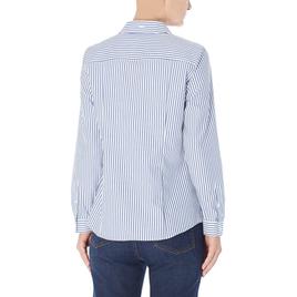 Petite Jones New York Long Sleeve Easy Care Stripe Button Down