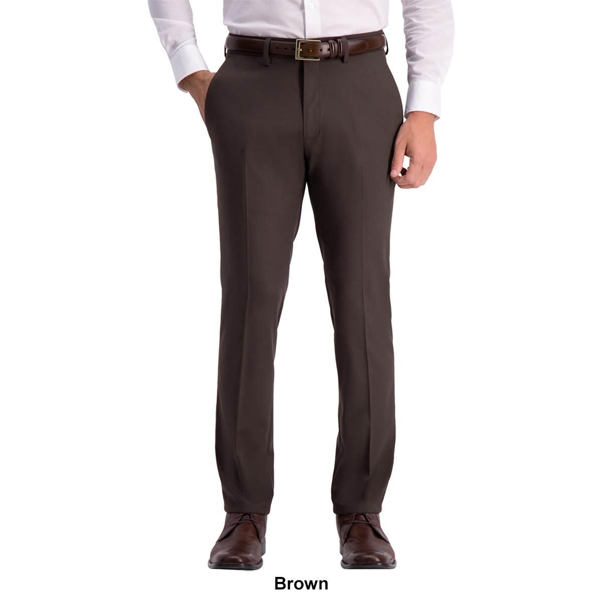Mens Kenneth Cole® Reaction™ Slim Fit Shadow Check Dress Pants