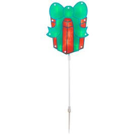 Northlight Seasonal Christmas Gift Box Pathway Markers - Set of 3