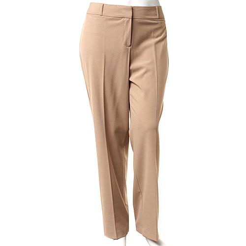 Plus Size Zac &amp; Rachel Straight Leg Dress Pants - Average