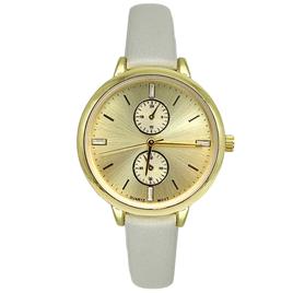 Womens Gold Easy Read Dial Quartz Watch - LWPU03BV