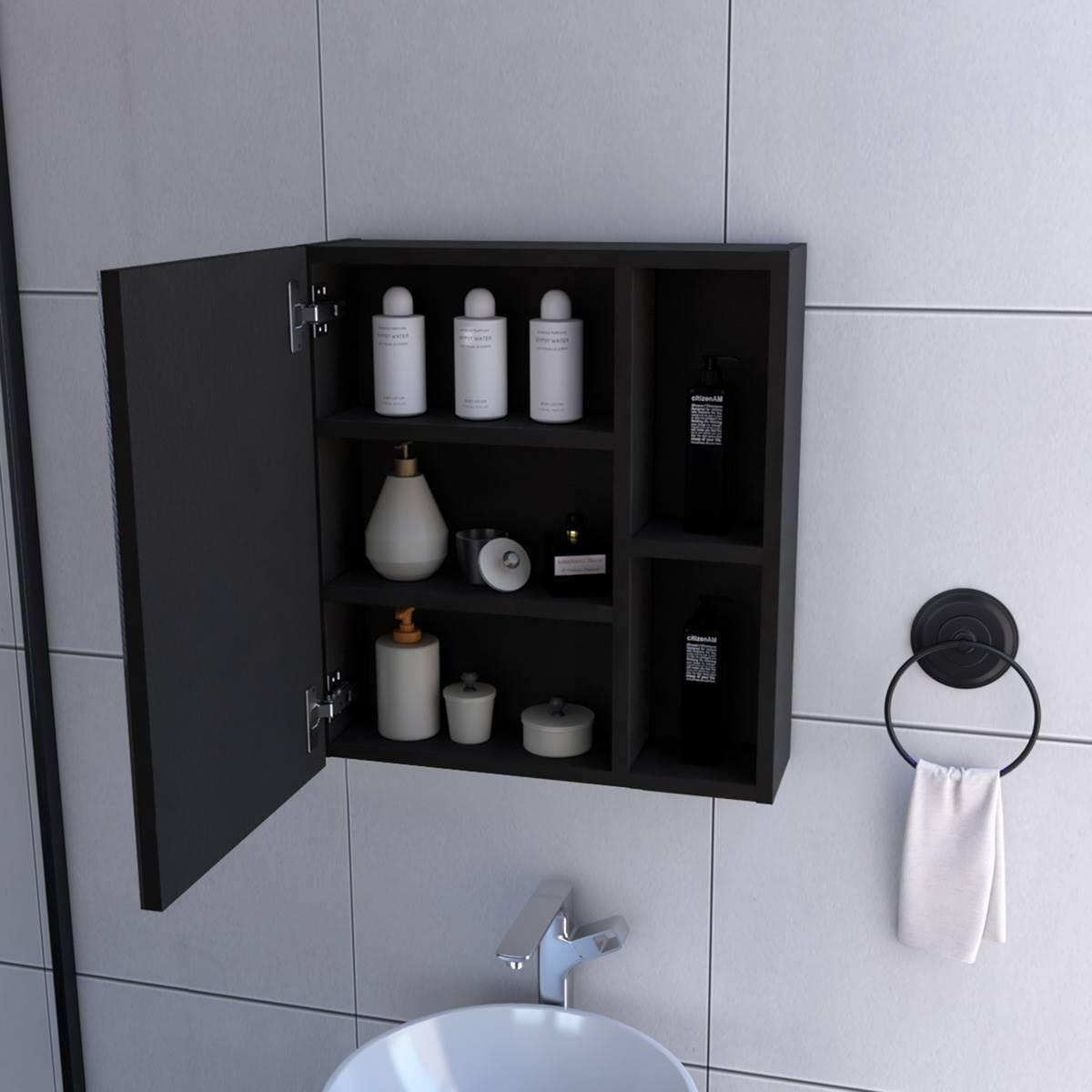 FM FURNITURE Lincoln Medicine Cabinet w/ Mirror