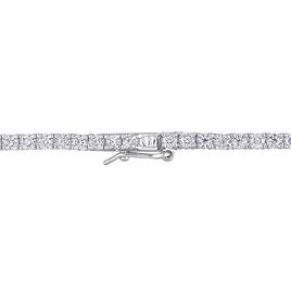 Sterling Silver 12 1/2ctw. Dew Moissanite Tennis Necklace