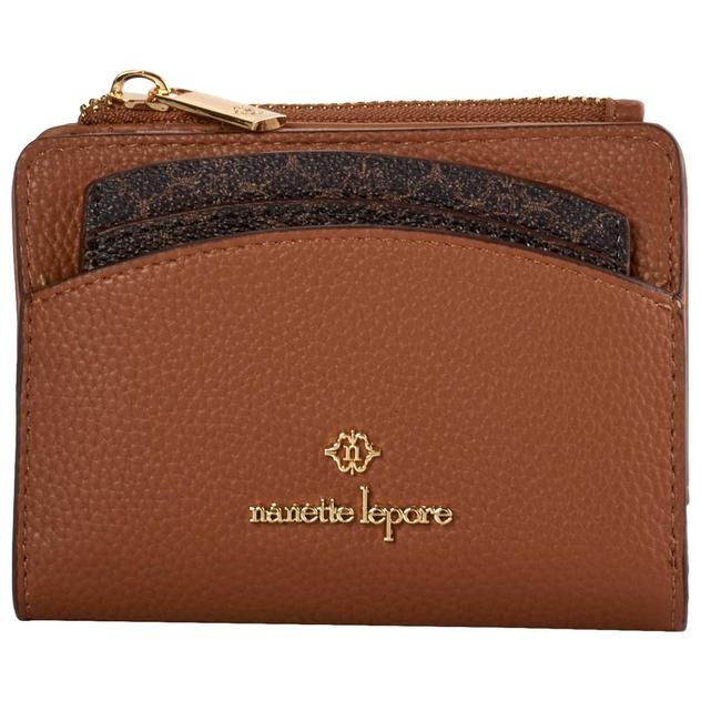 Womens Nannette Lepore Daria Solid Bifold with Credit Card Wallet