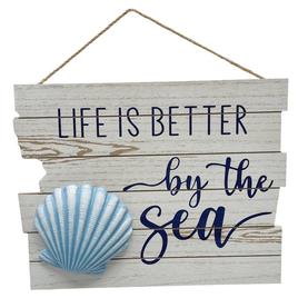 Life is Beautiful by the Sea wall decor