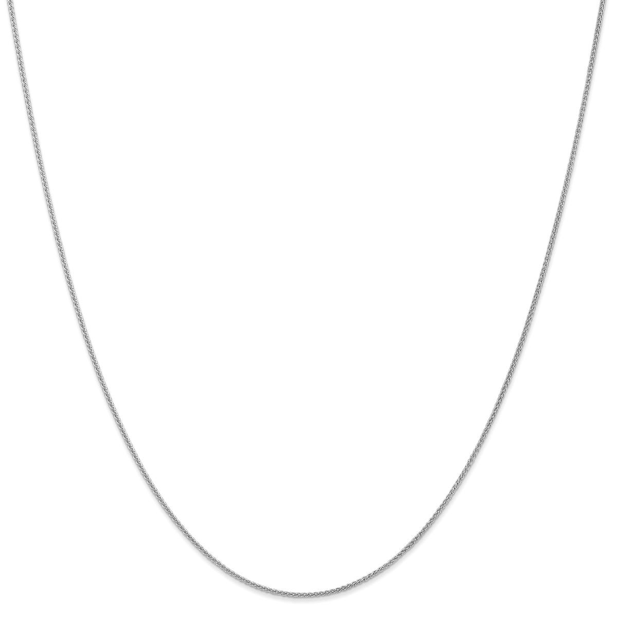 Adult Unisex Gold Classics(tm) 10kt. 1mm 24in. Spiga Pendant Chain