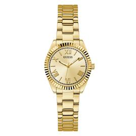 Womens Guess Watches(R) Gold Tone Analog Watch - GW0687L2