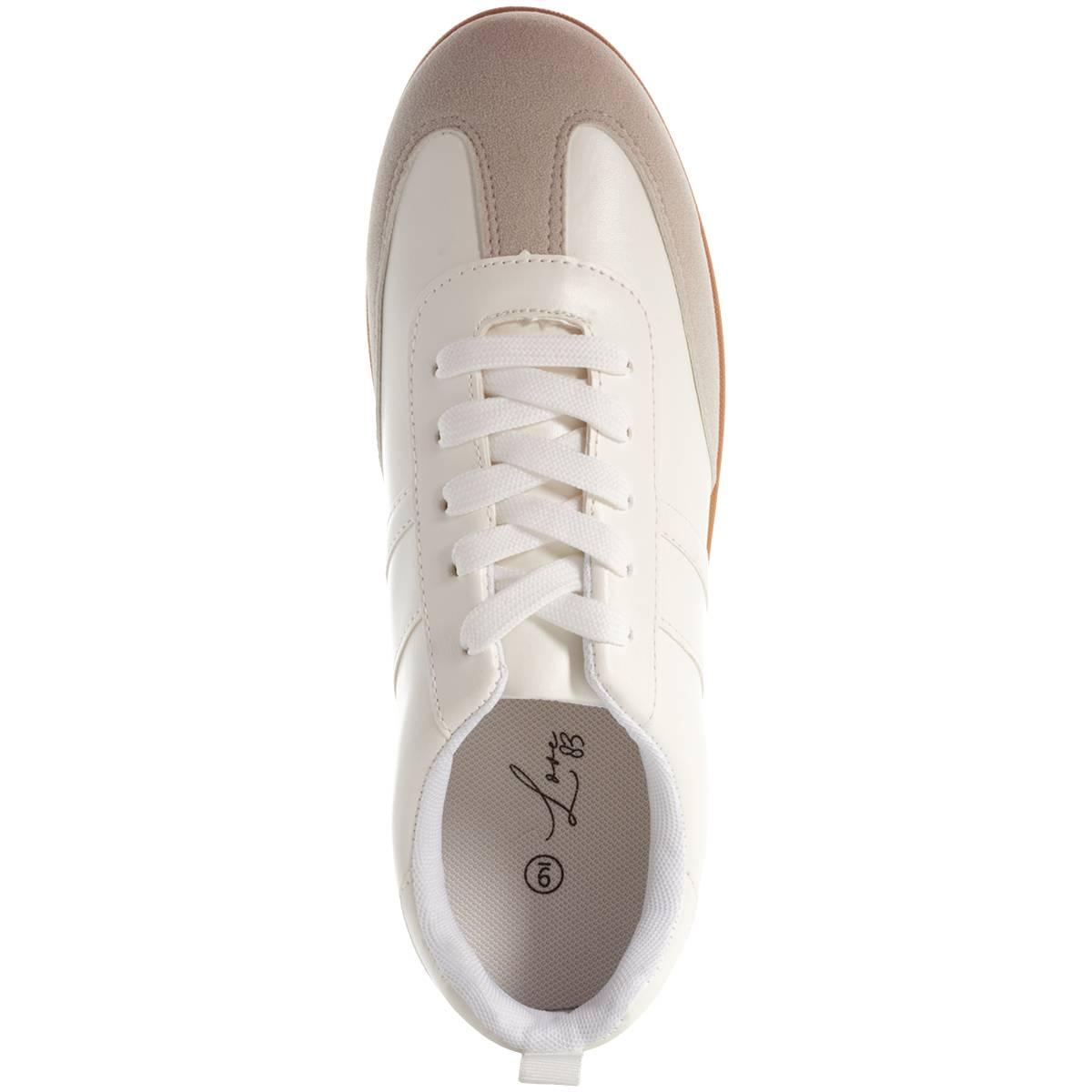 Womens Love 83 Grey Toe Fashion Sneakers