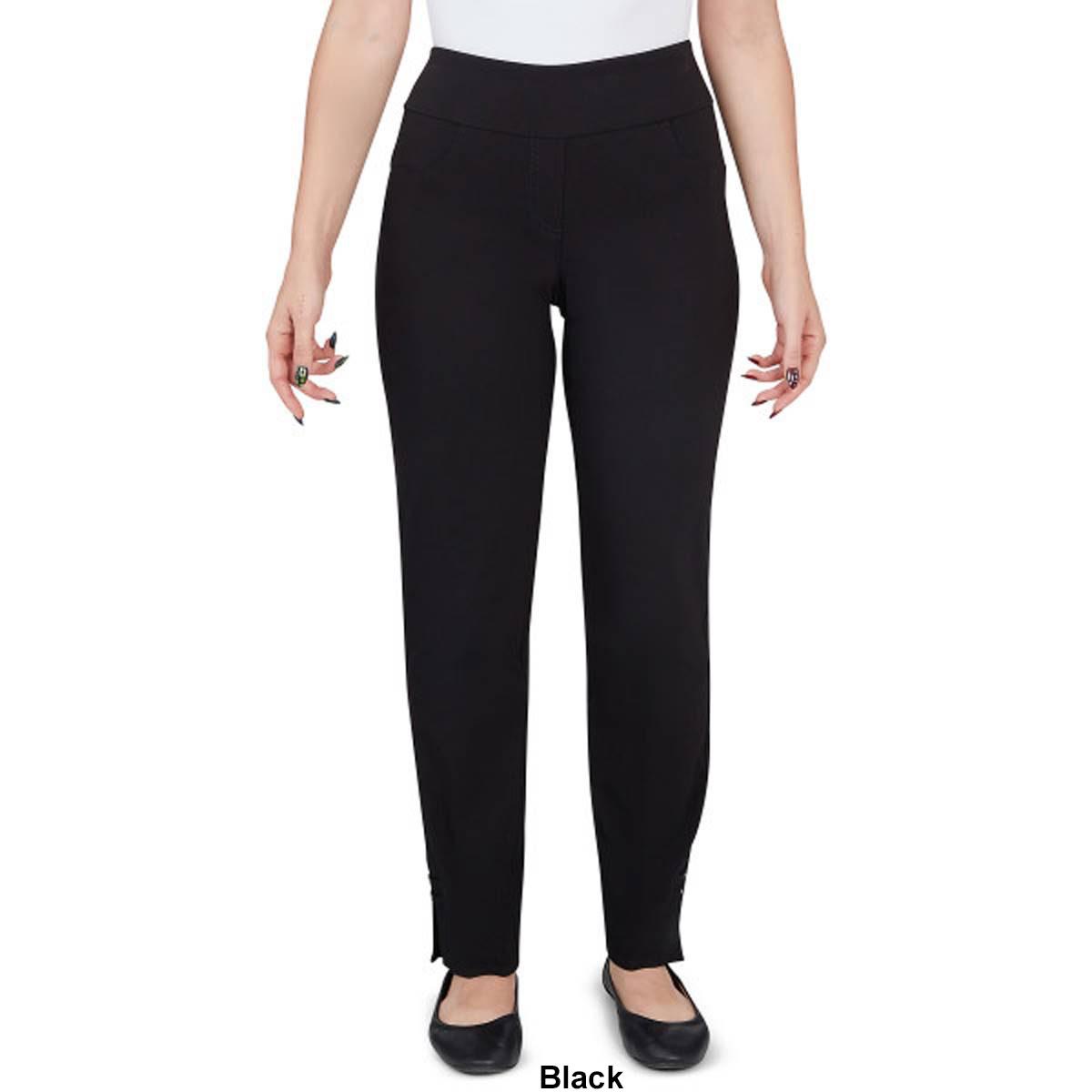 Plus Size Hearts of Palm Essentials Tech Pants with Hem Detail