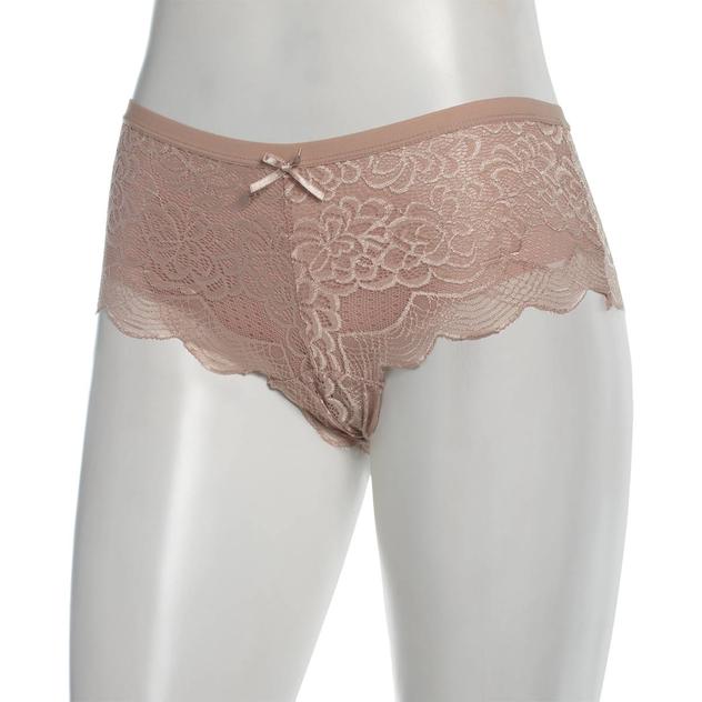 Womens René Rofé® Single Boyshort Panties 197920-BARK