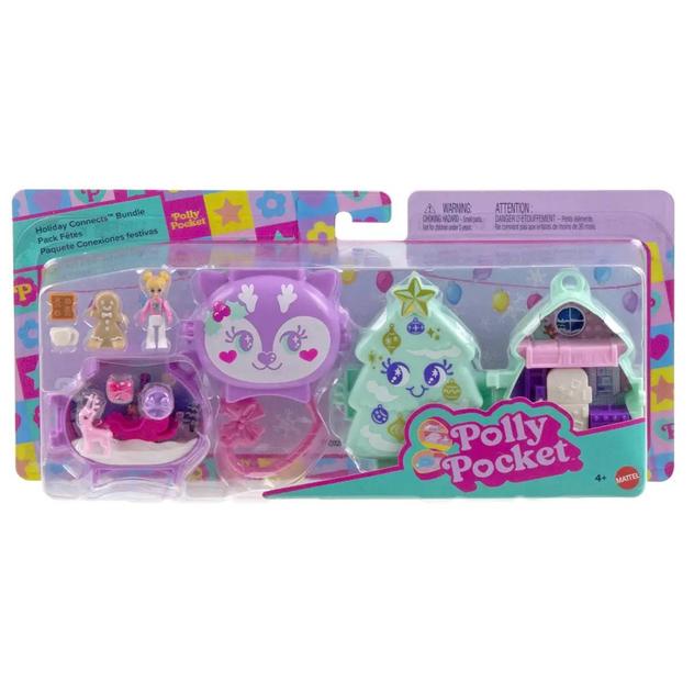 Polly Pocket® Seasonal Winter Holiday - 2 Pack