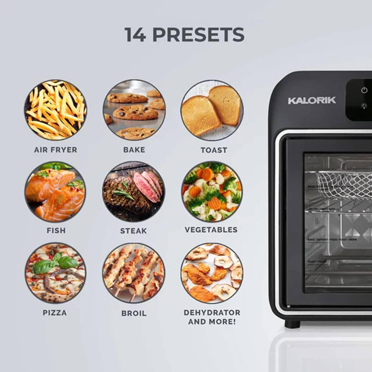 Kalorik 26-Qt French Door Air Fryer and Convection Oven