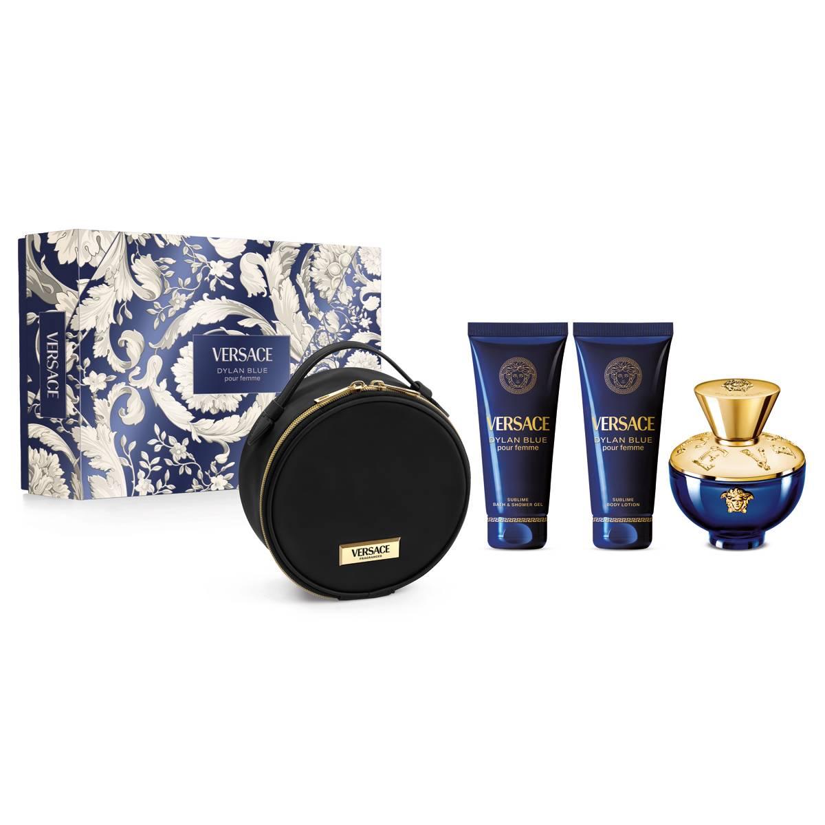 Versace Dylan Blue Pour Femme 4pc. Gift Set