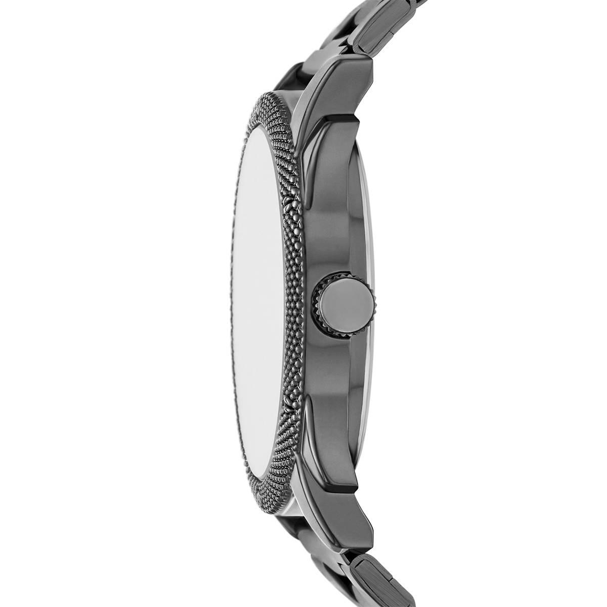 Mens Folio Black Dial Watch & Bracelet Set - FMDFL6087
