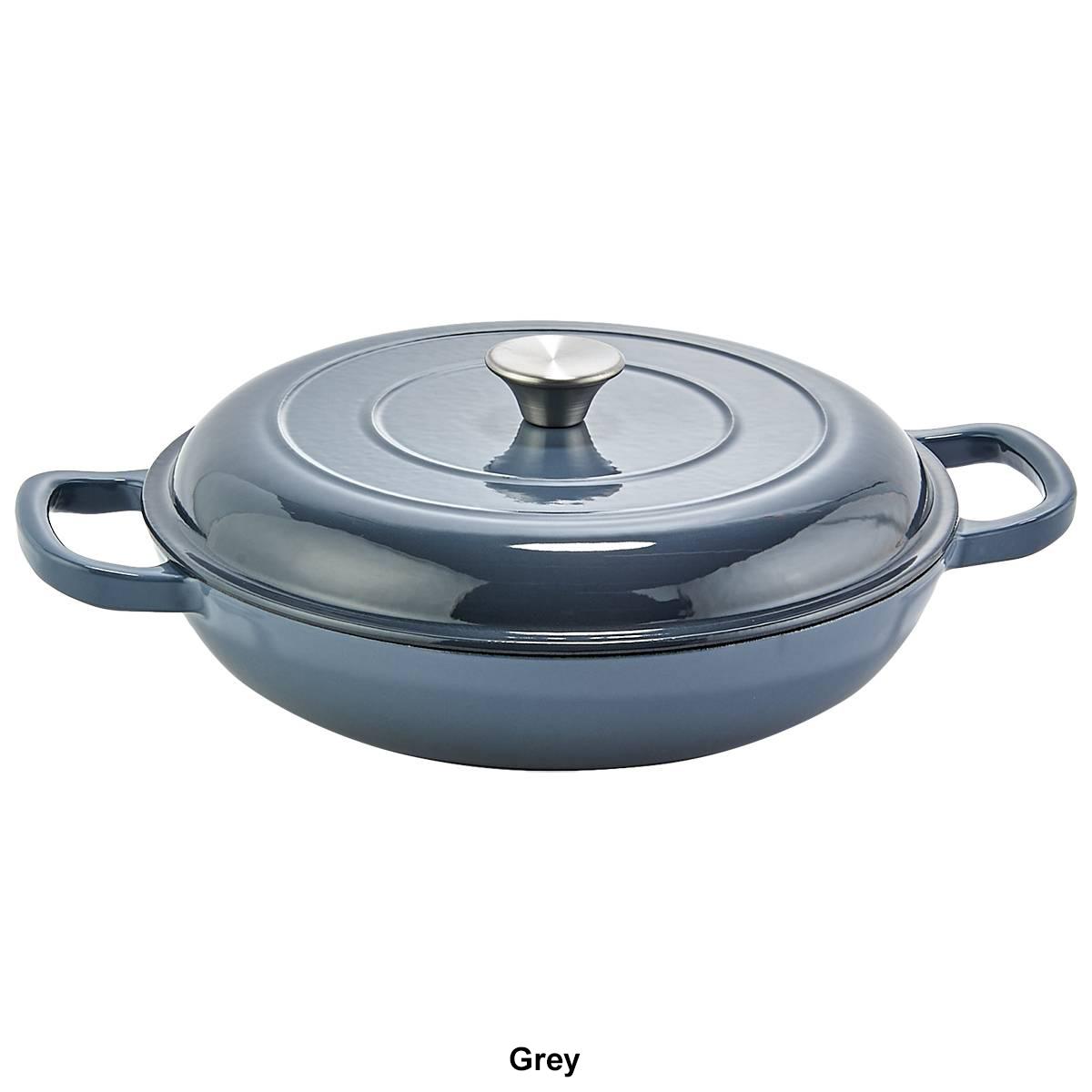 Healthy Living 3.75qt. Enamel Everyday Pan