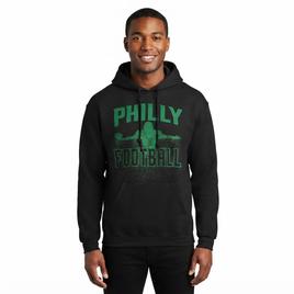 Mens Tailgate Philadelphia Football Dissolve Hoodie