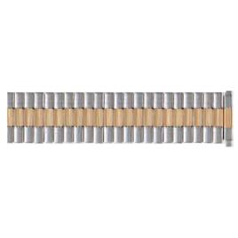 Unisex Watchbands 2 Go Stainless Steel Two-Tone Watchband